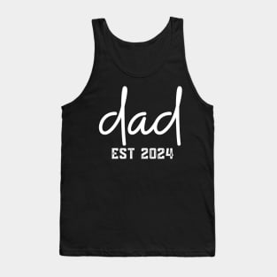 Dad Est 2024 Tank Top